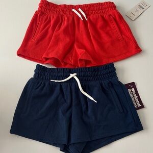 Weekend Academy Girls French Terry Pull-On Shorts Size Small